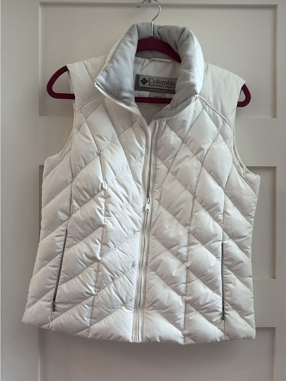 Columbia Women’s Cream Quilted Insulated Vest